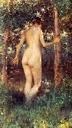 Julius LeBlanc Stewart Study Of A Nude Woman china oil painting artist